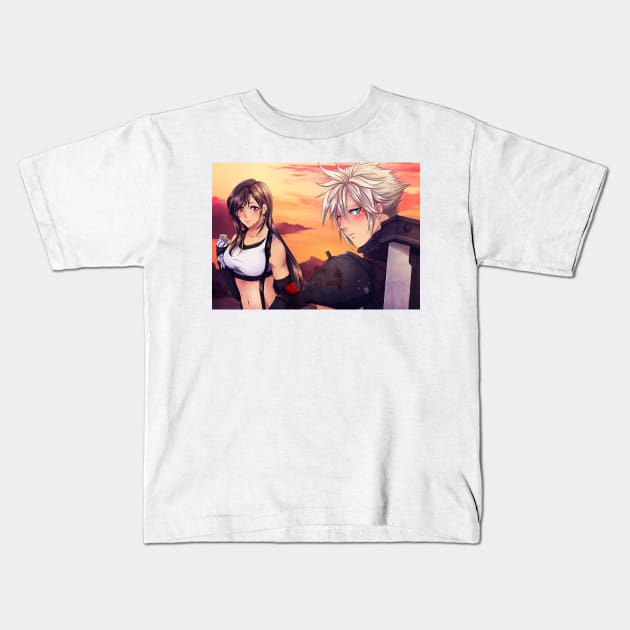 Sunrise Kids T-Shirt by Iwonn